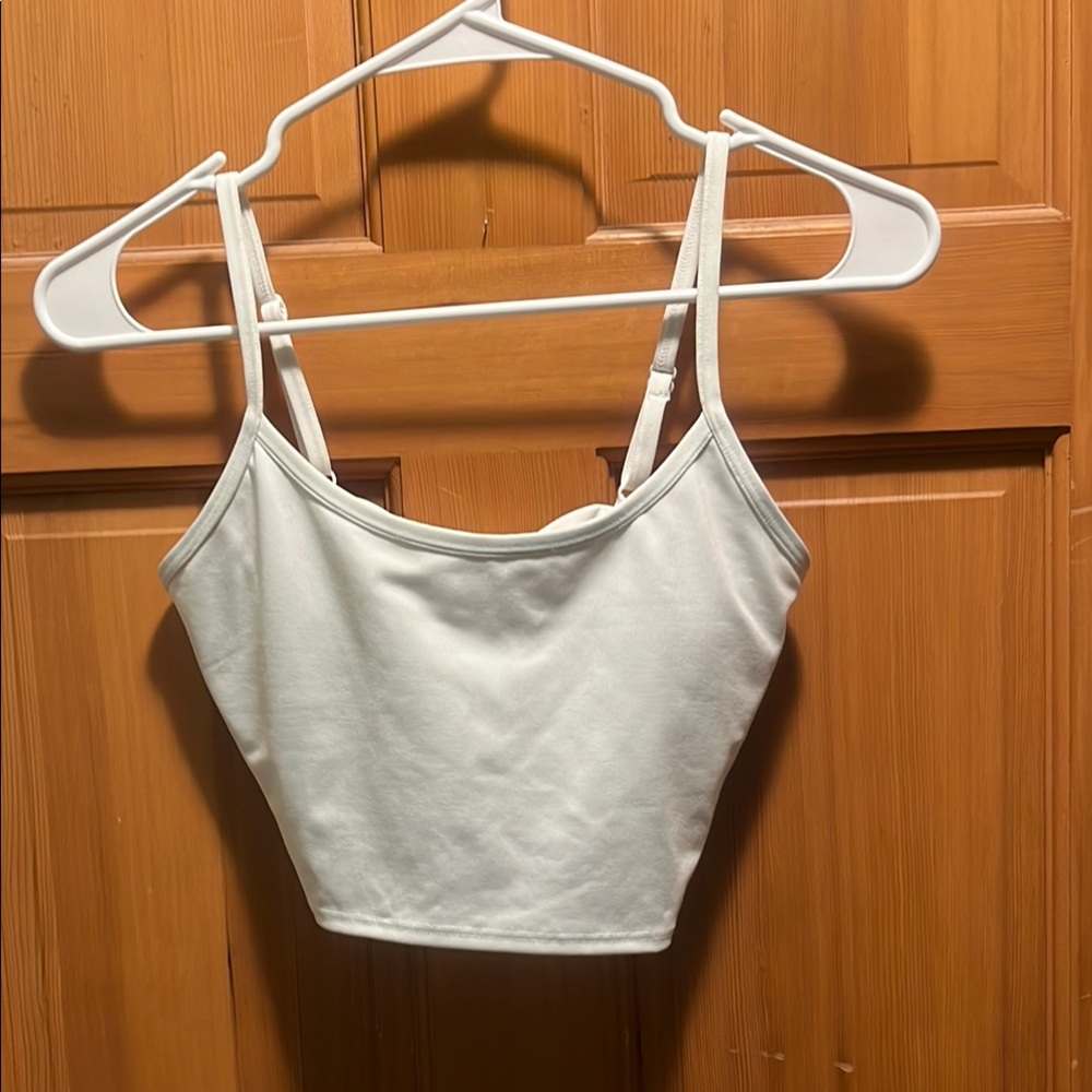 Pink Active twist back sports bra
